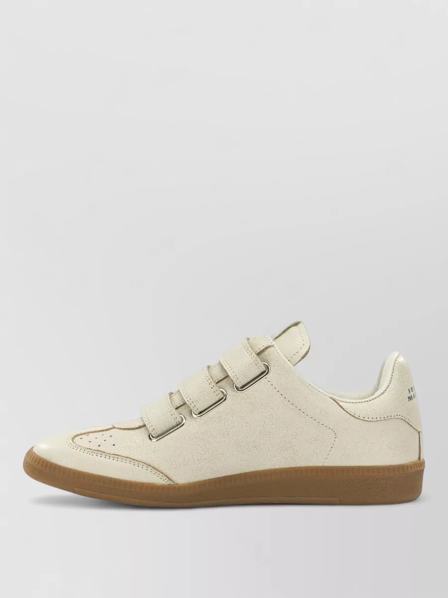 Isabel Marant Leather Low-Top Sneakers