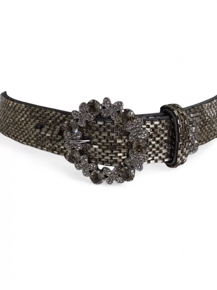 Dolce&Gabbana Crystal Embellished Wide Belt