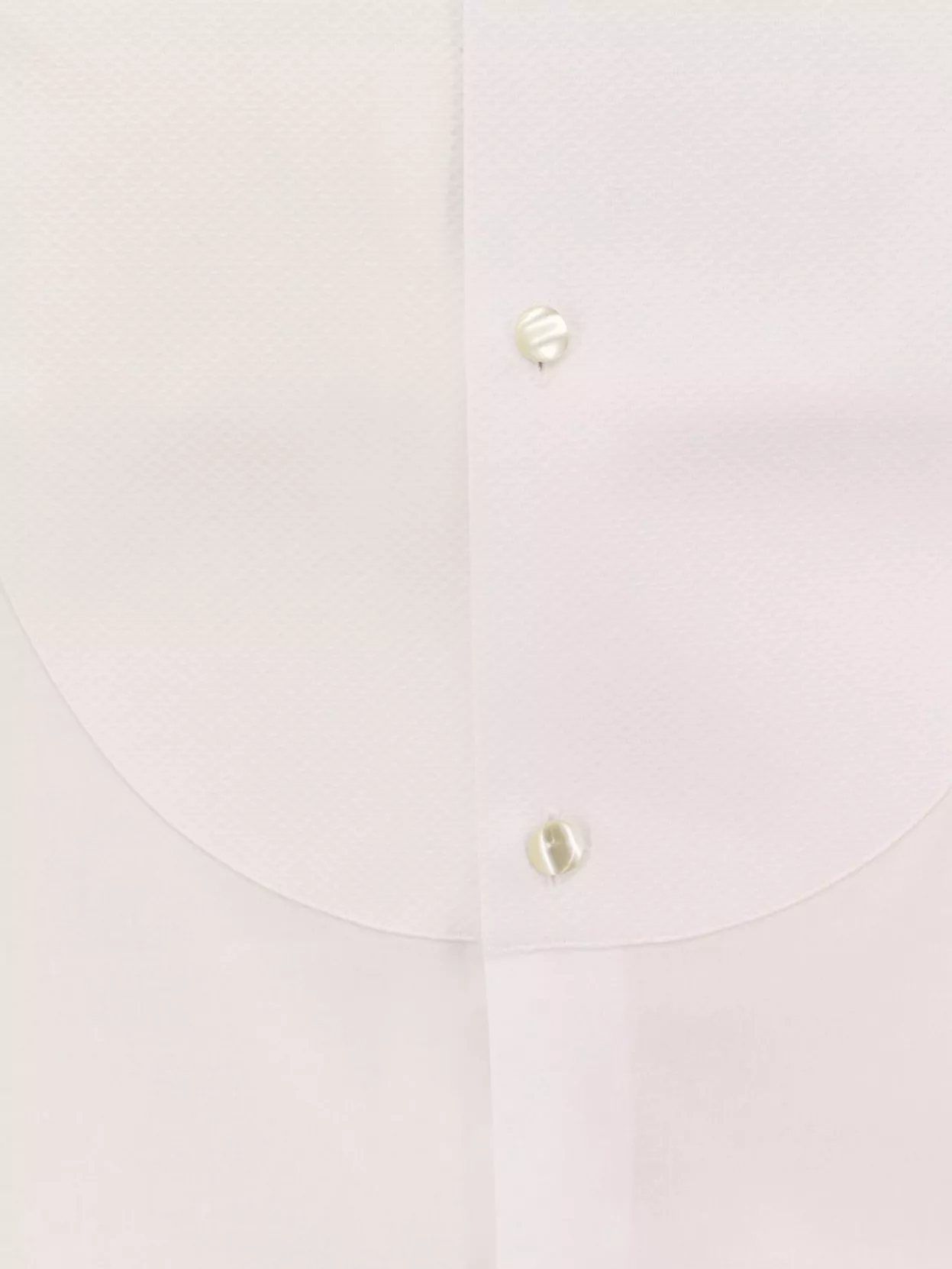 Giorgio Armani Cotton Shirt With Plastron