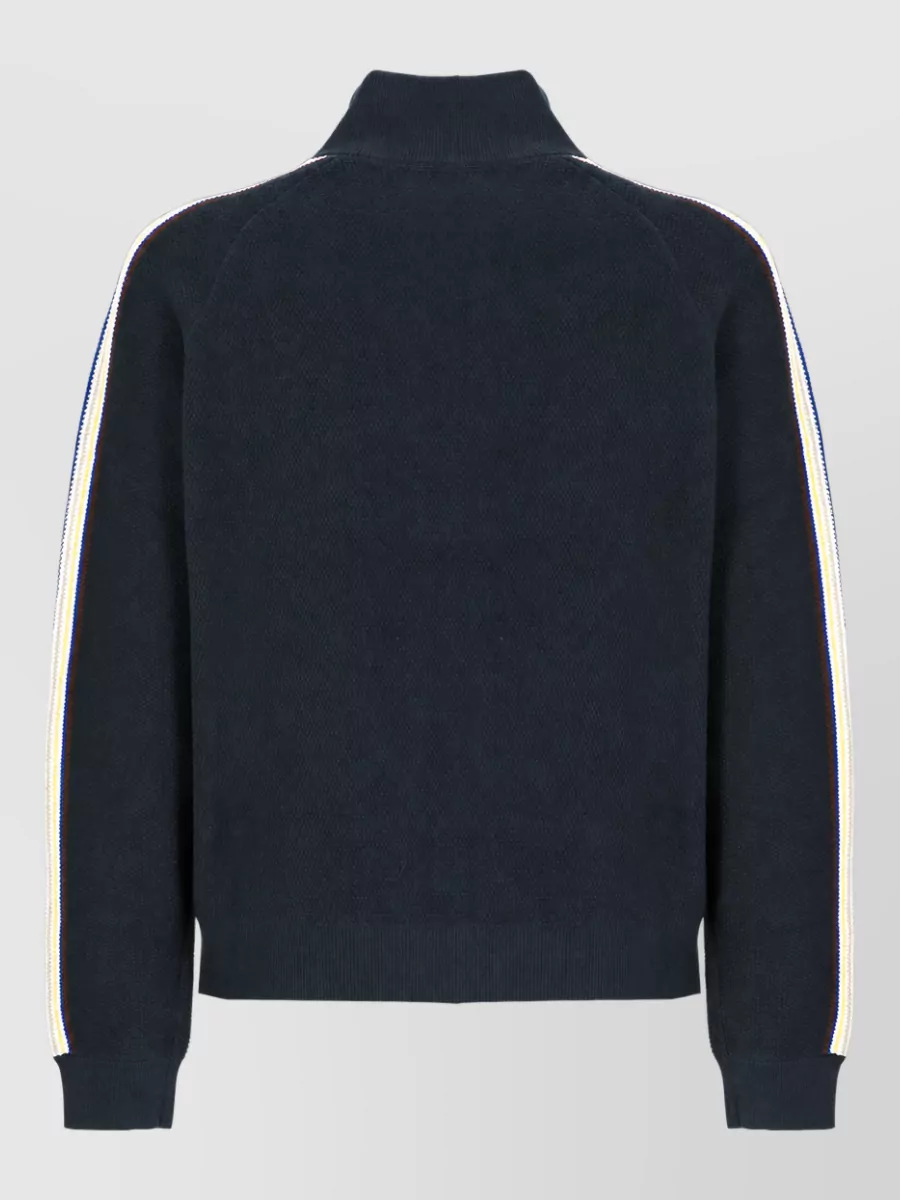 Casablanca Ribbed Zip Sweatshirt