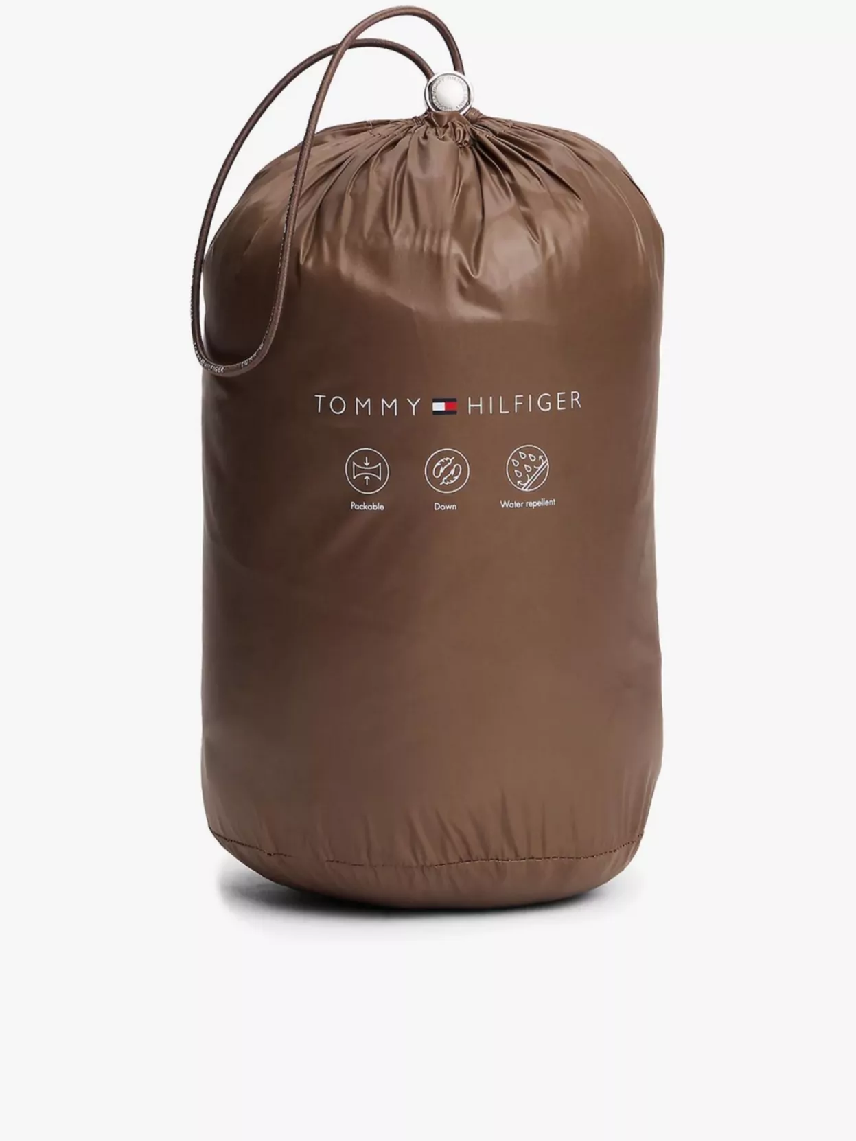 Tommy Hilfiger Collar High Packable Padded Sleeveless
