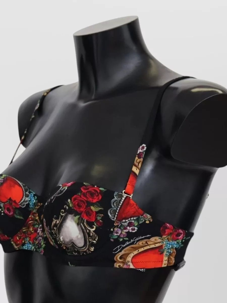 Dolce&Gabbana Silk Polka-Dot Bikini Briefs