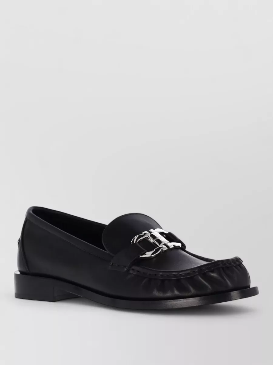 Ferragamo leather loafers