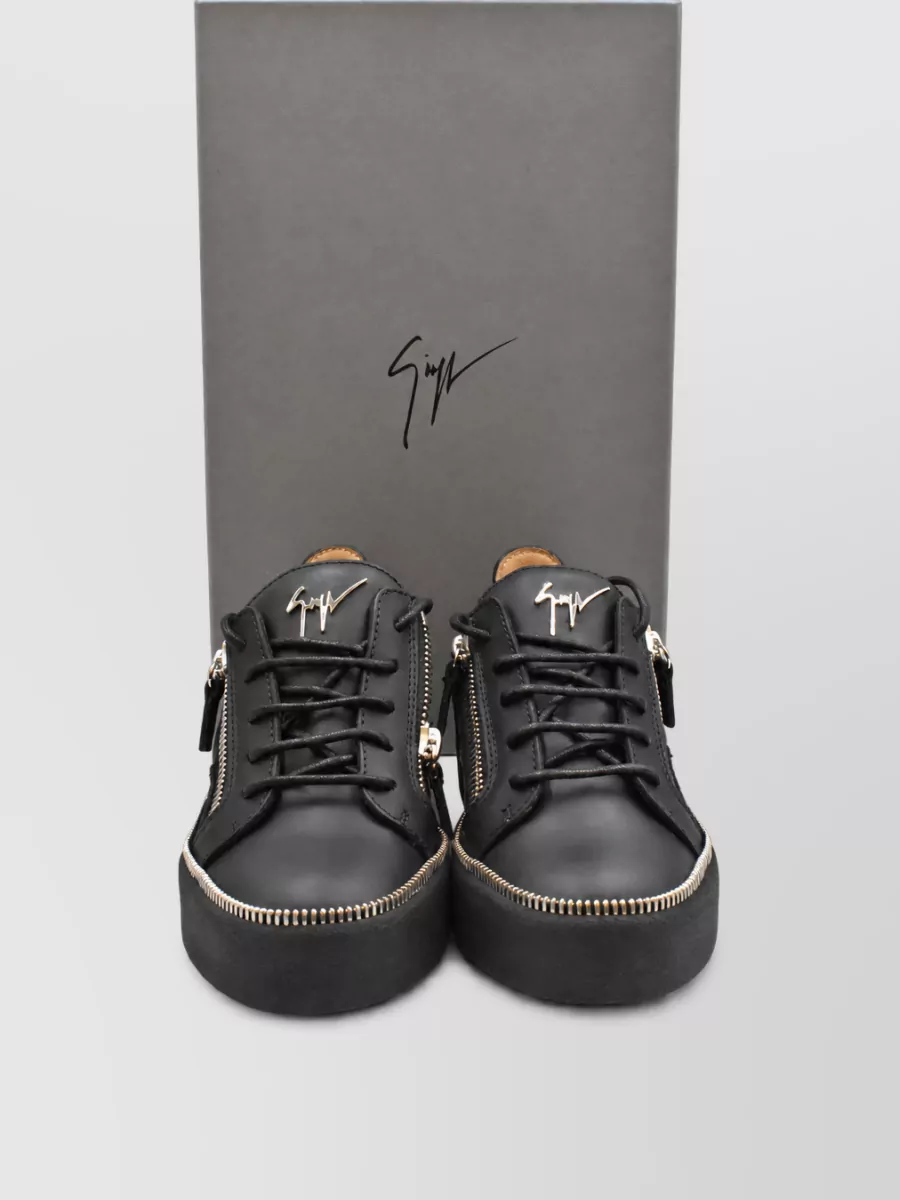 Giuseppe Zanotti leather low top sneakers