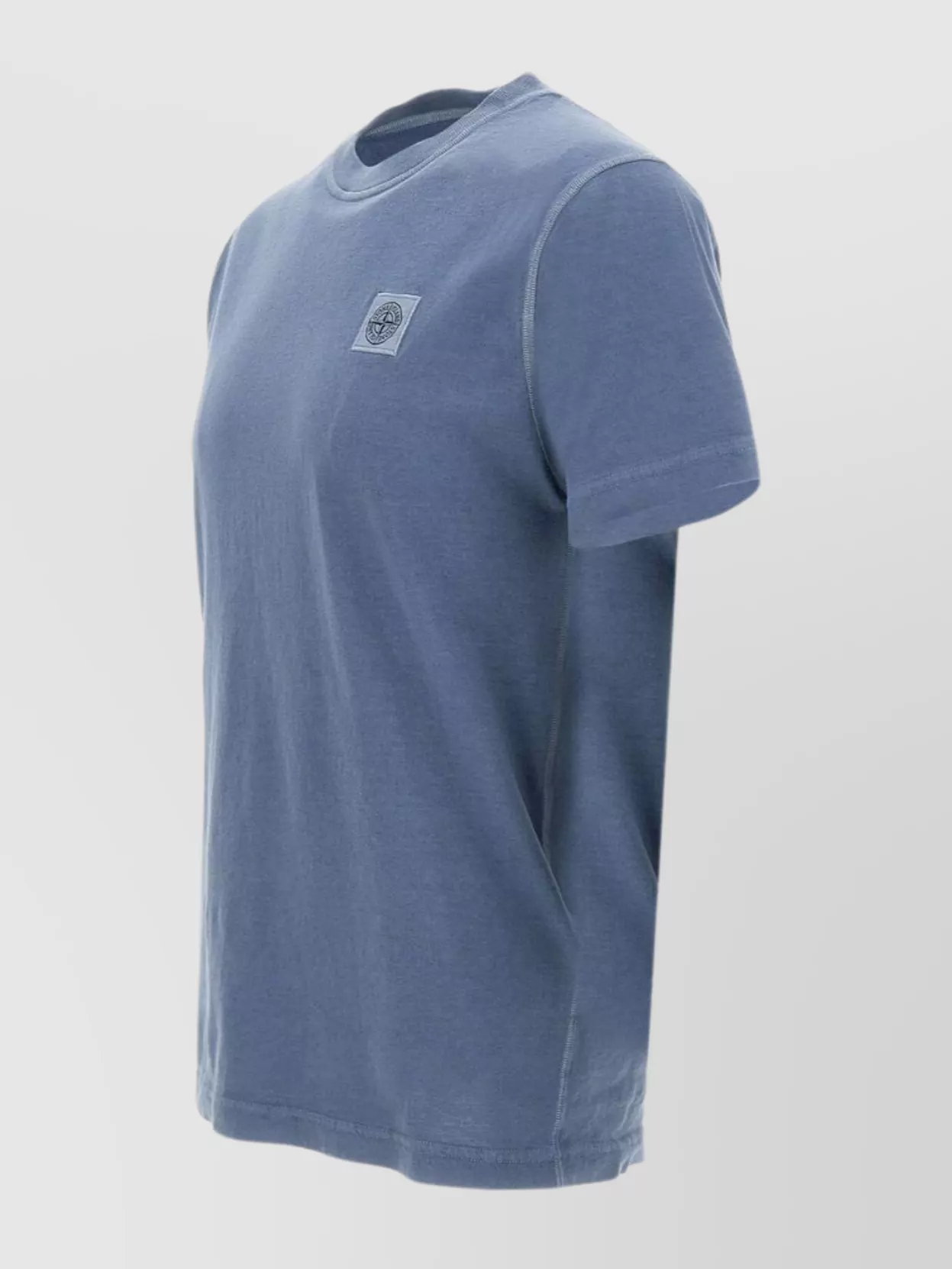Stone Island Crew Neck Organic Cotton T-Shirt