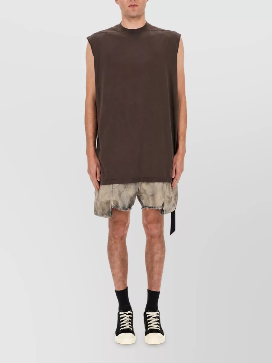 Rick Owens Cotton Cargo Shorts