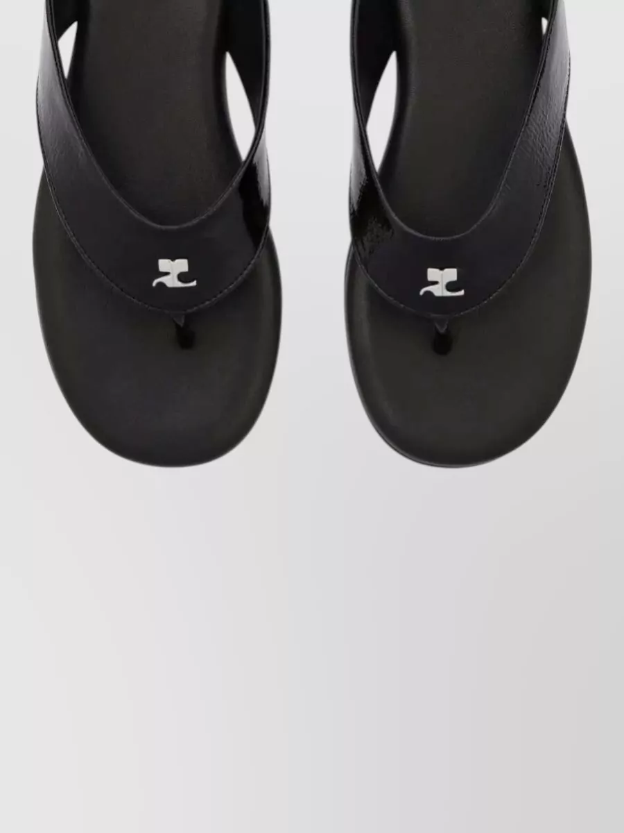 Courrèges Logo-Detail Slides