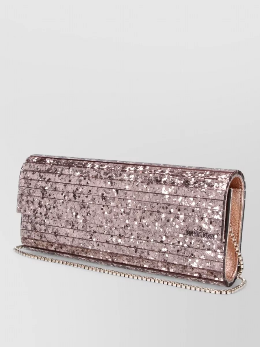 Jimmy Choo Sweetie Embellished Acrylic Clutch Bag