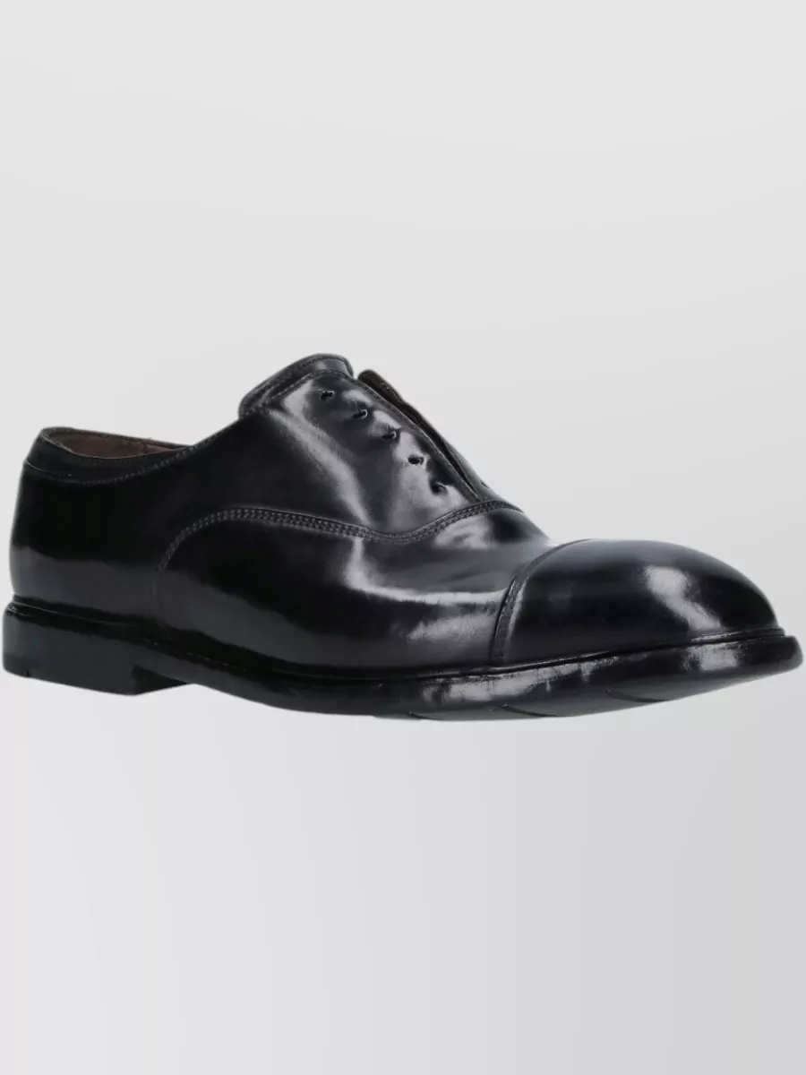 Premiata Leather Derby Shoes