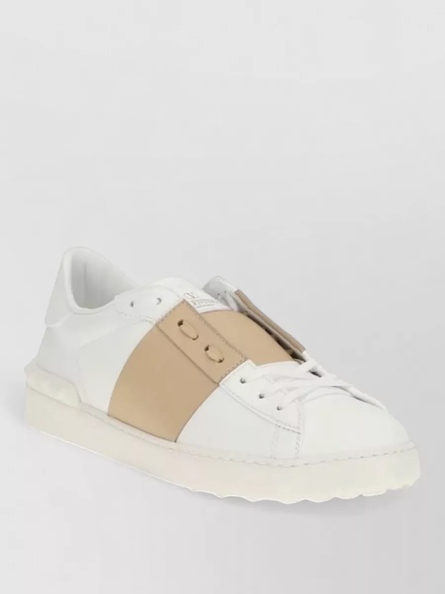 Valentino Garavani calf leather low-top sneakers