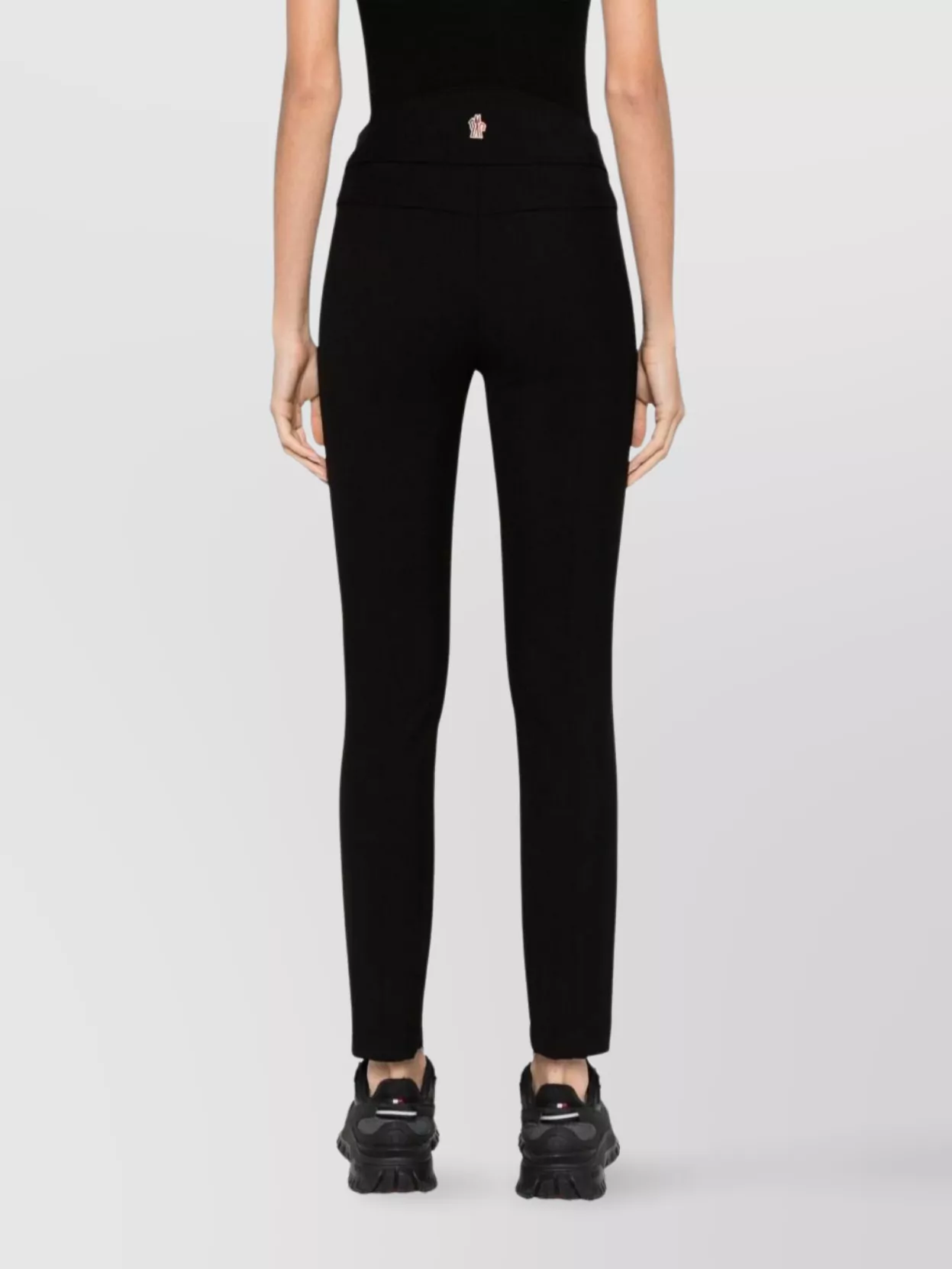 Moncler Grenoble Slim Fit Mid Rise Trousers With Pockets