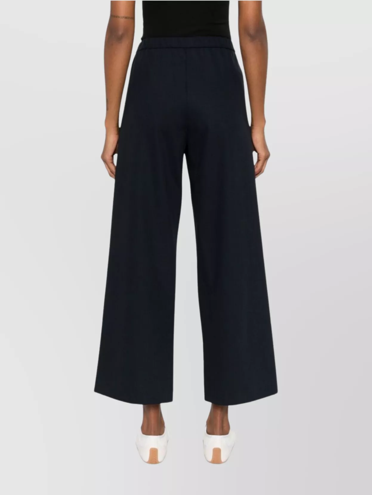 's Max Mara Straight Leg Trousers Elastic Waistband
