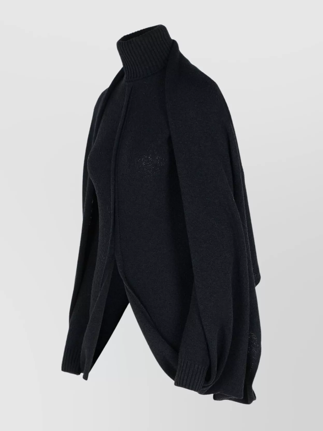 Sportmax High Neck Sweater In Virgin Wool Blend