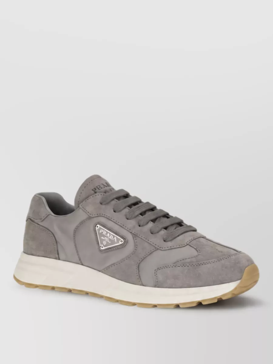 Prada recycled polyamide low-top sneakers