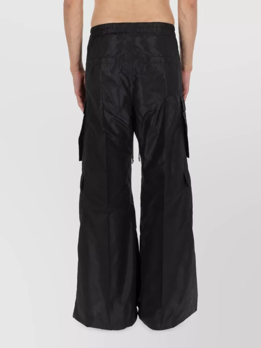 Rick Owens Silk Cargo Loose-Fit Trousers
