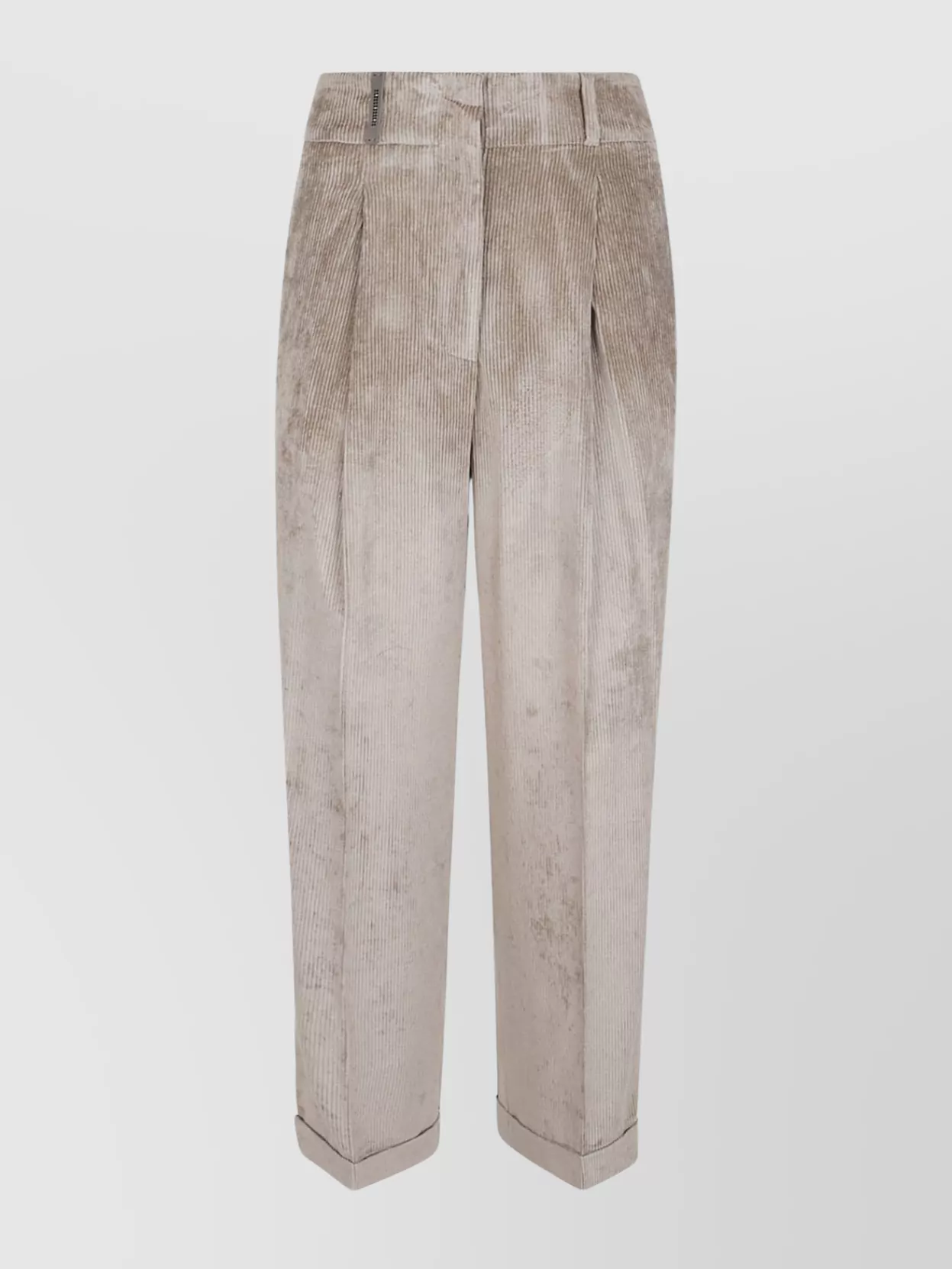 Peserico Casual Pants With Belt Loops In Neutral