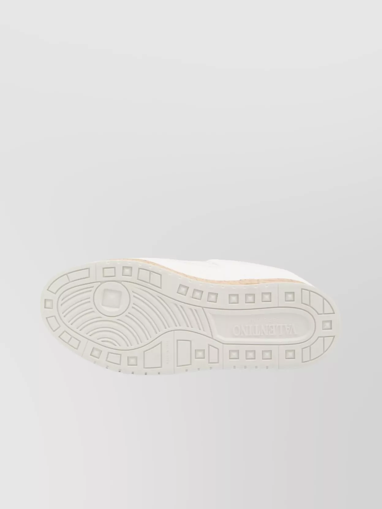Valentino Freedots Xl Leather Platform Sneakers In Brown