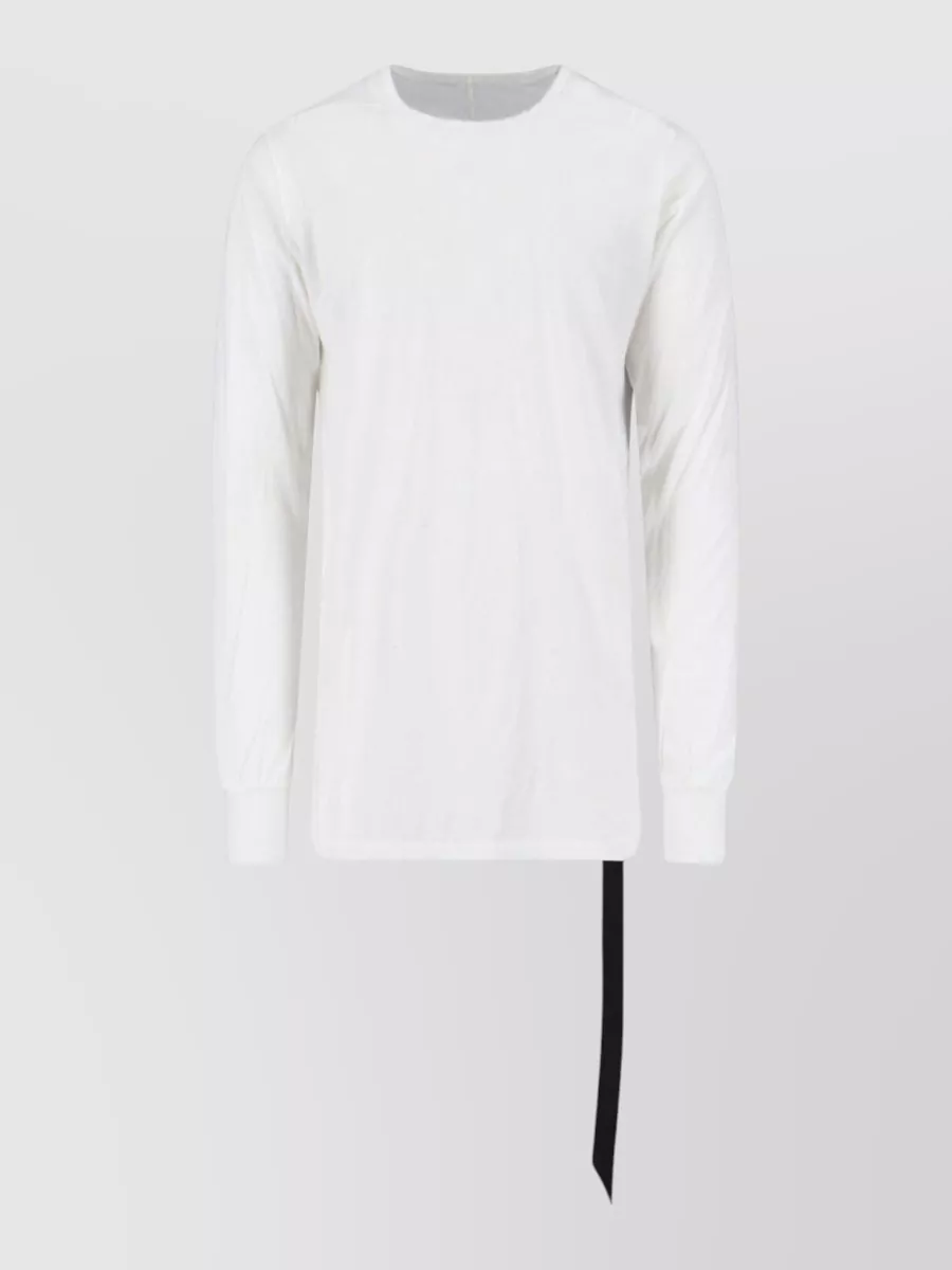 Rick Owens Drkshdw Lace cotton long-sleeve t-shirt
