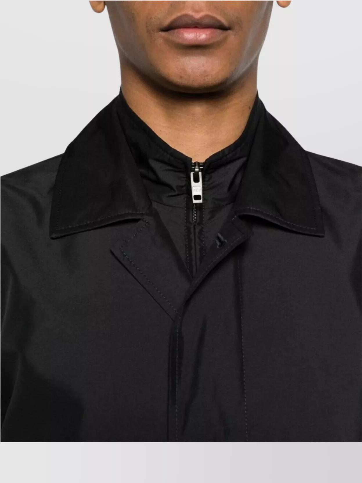 Fay Morning Jacket Collar Long Buttoned Pockets