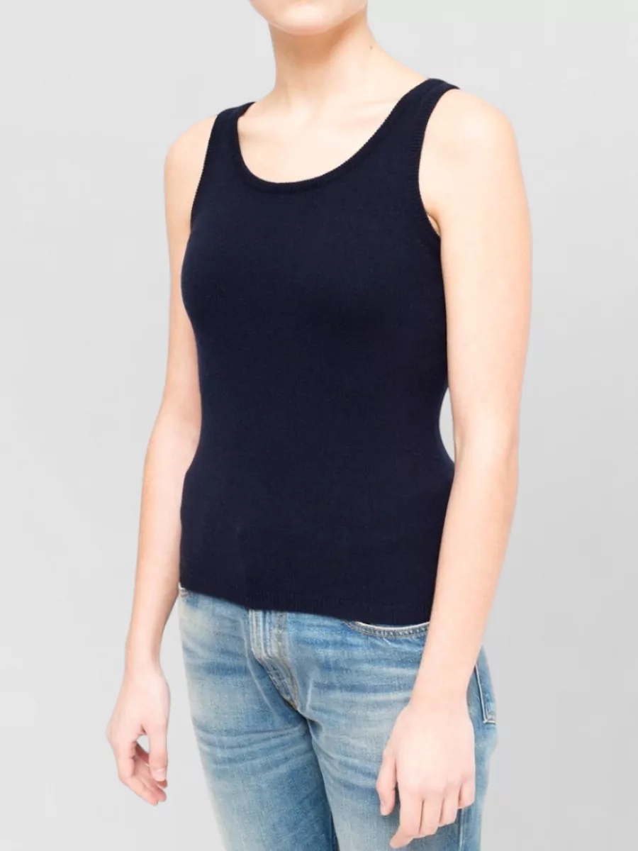 La Rose Cashmere Tank Top