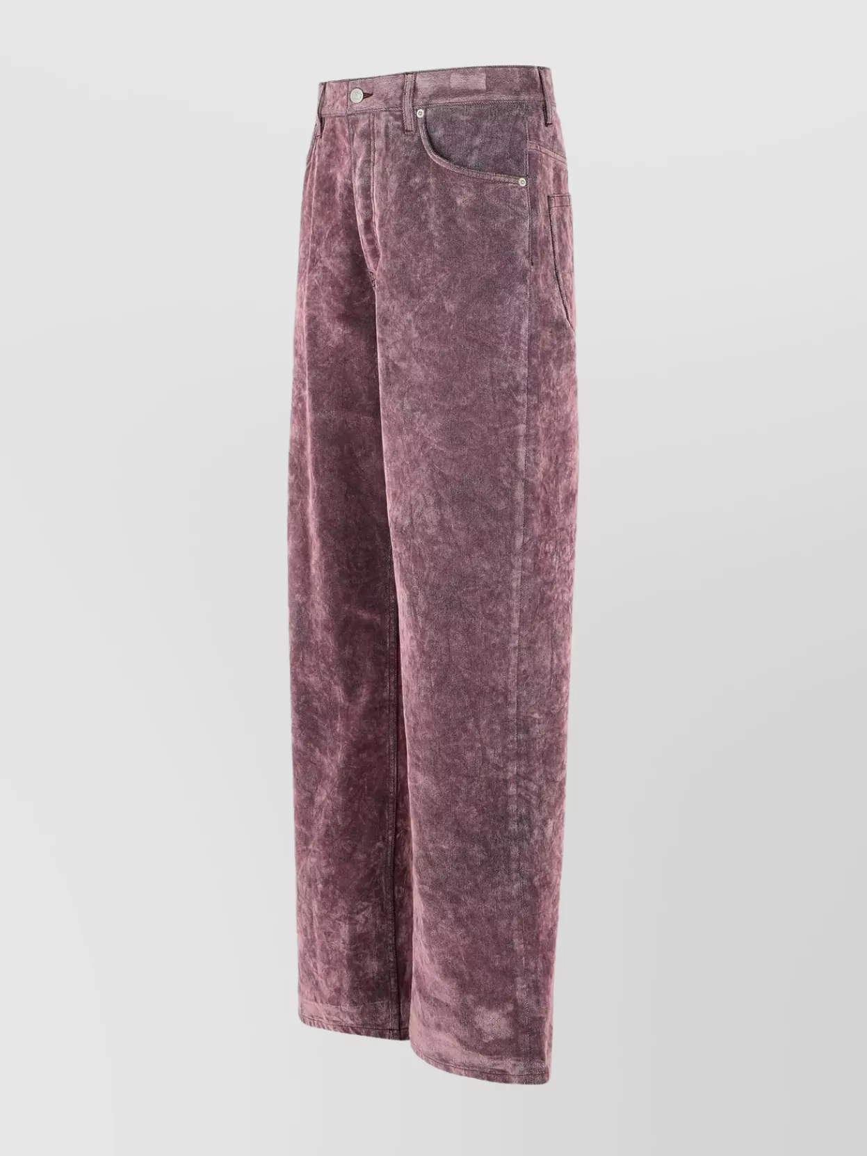 Dries Van Noten Cotton Trousers Five-Pocket Design