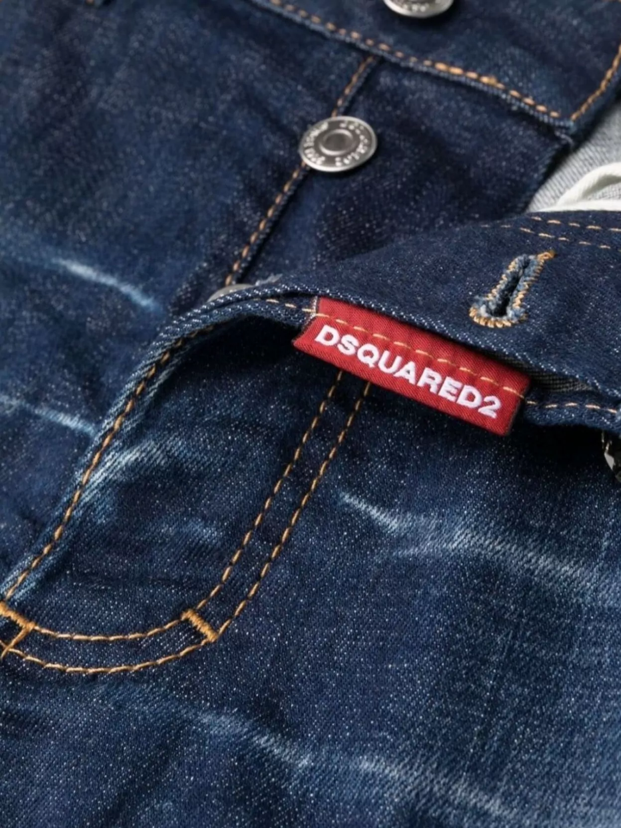 Dsquared2 Crystal Flies High-Rise Jeans