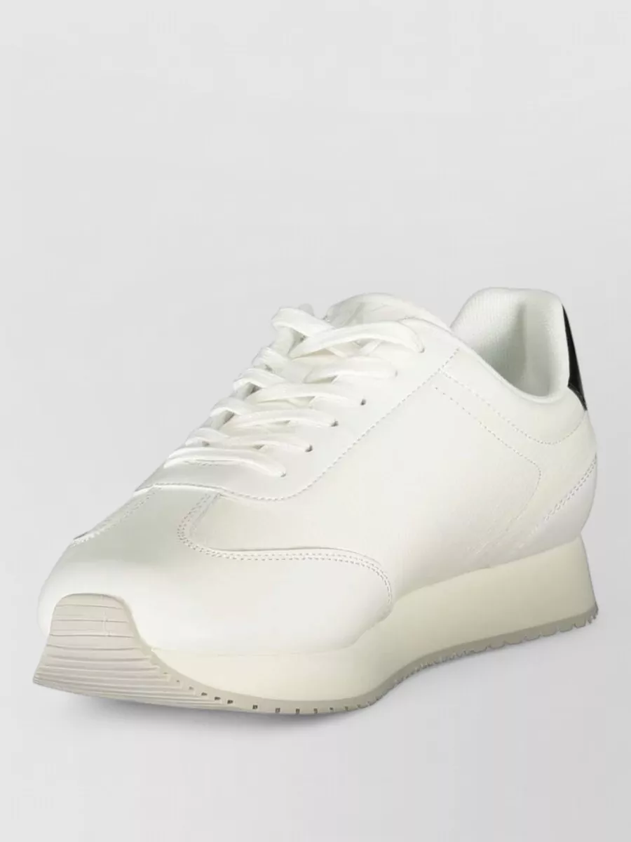 Calvin Klein leather low-top sneakers