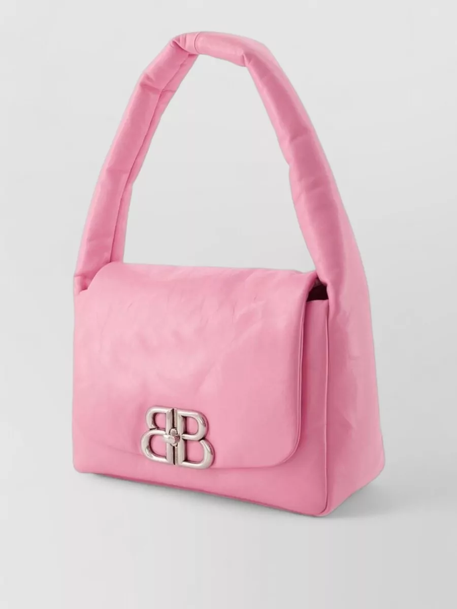 Balenciaga Monaco Sling S Leather Shoulder Bag