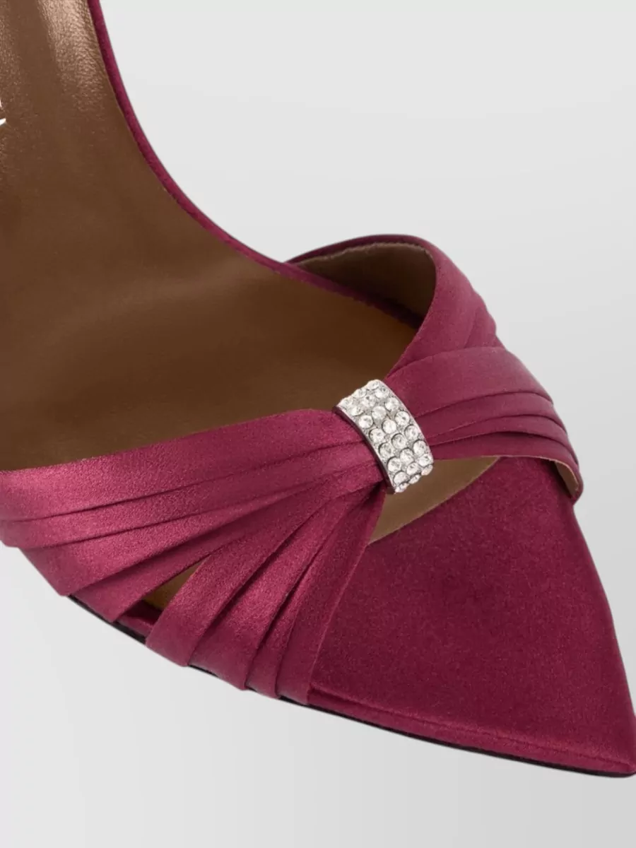 Giuseppe Zanotti Satin Open-Toe Sandals