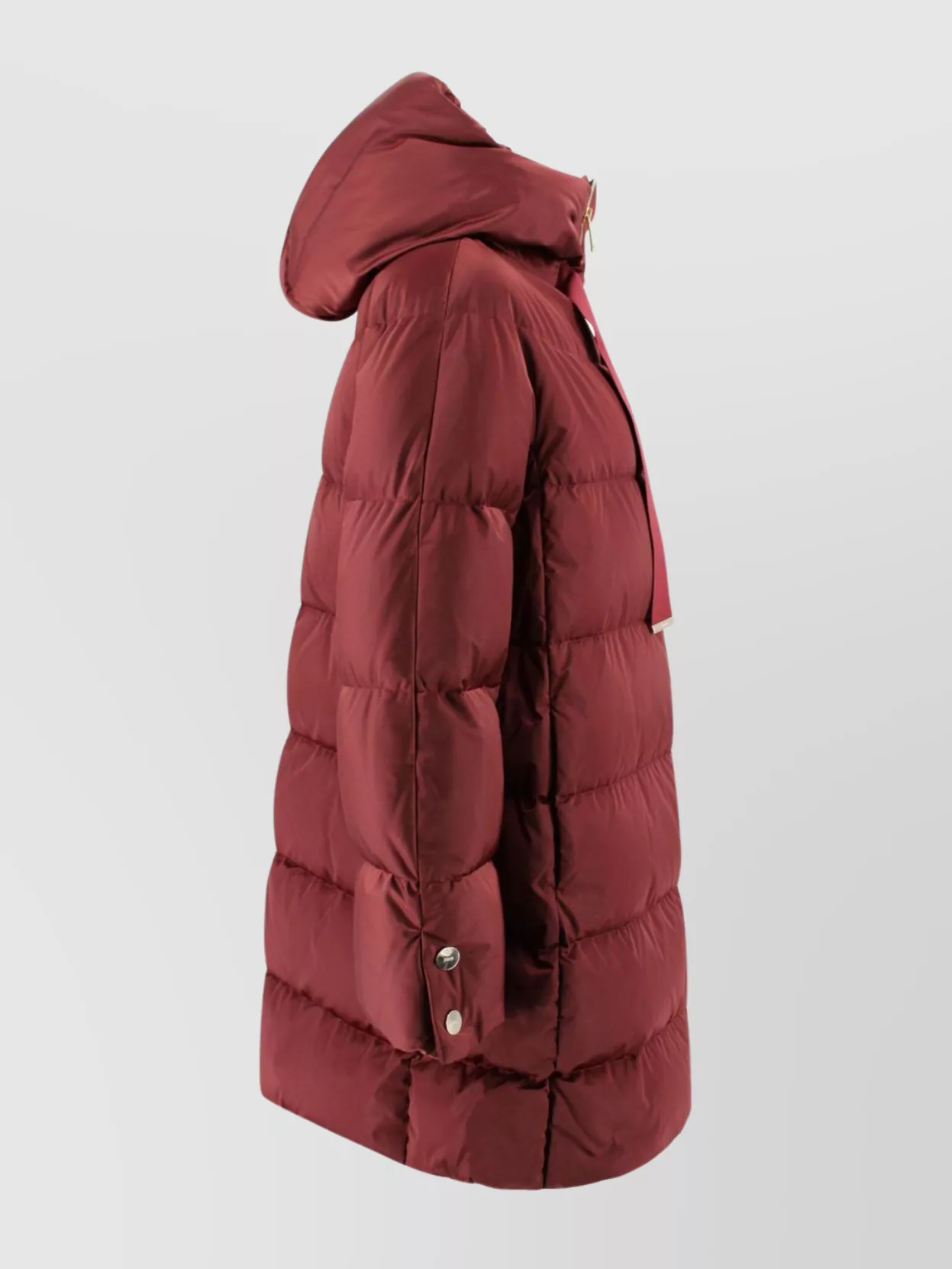 Herno A-Line Down Jacket Fixed Hood