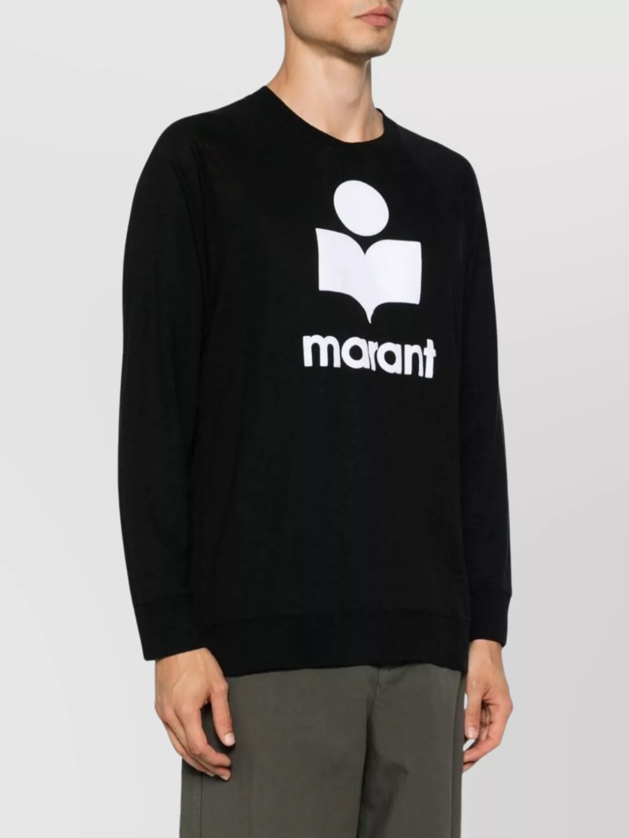 Isabel Marant Logo Crew Neck Sweatshirt