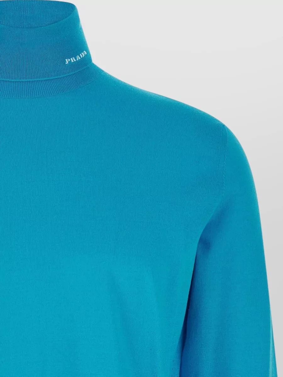 Prada Cotton Turtleneck Sweater