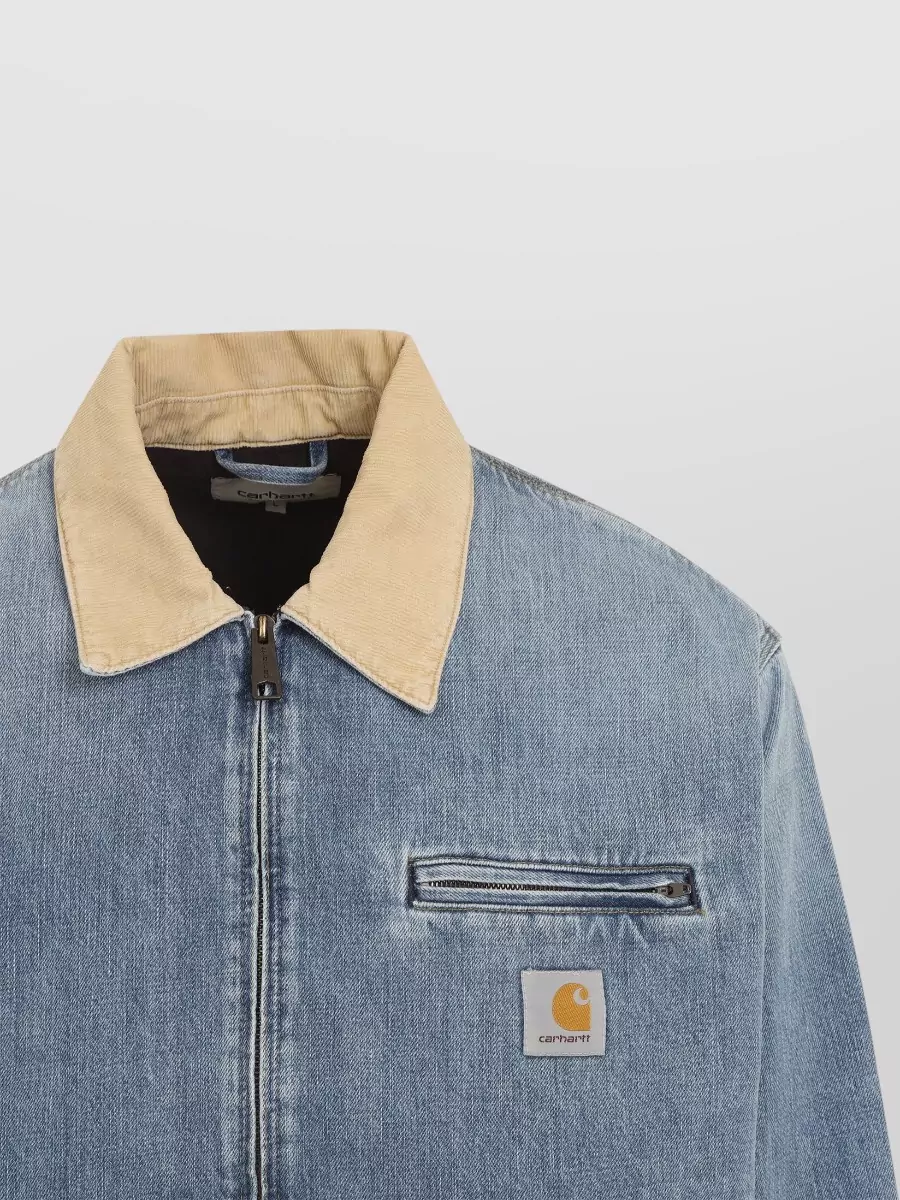 Carhartt Wip Denim Zip-Up Jacket