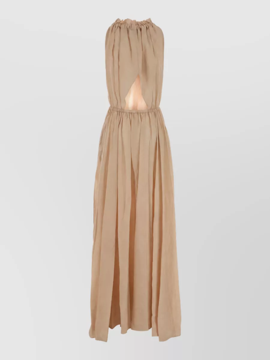 Patou Embroidered Maxi Dress