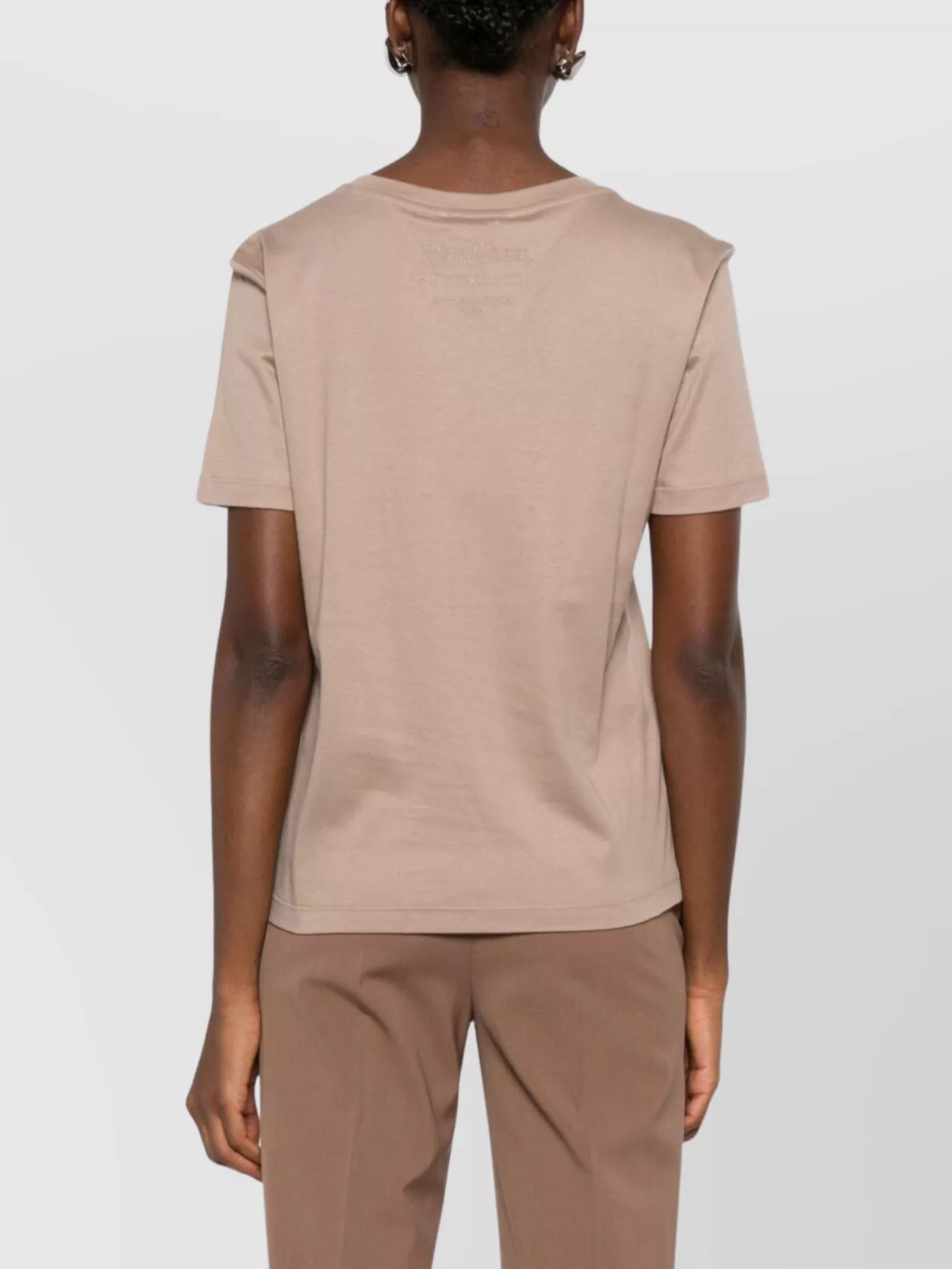 S Max Mara Short Sleeve Top Crew Neck Style