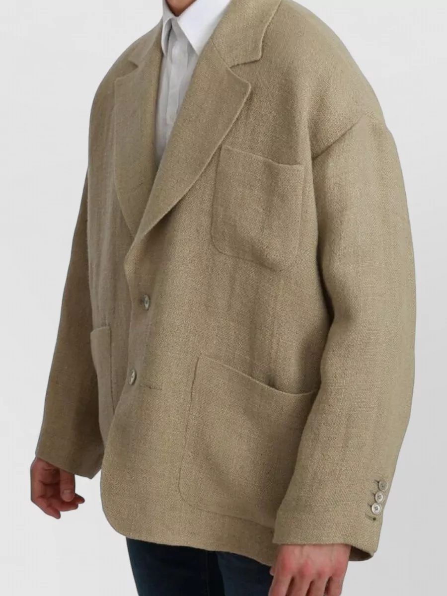 Dolce&Gabbana Jute Single-Breasted Blazer