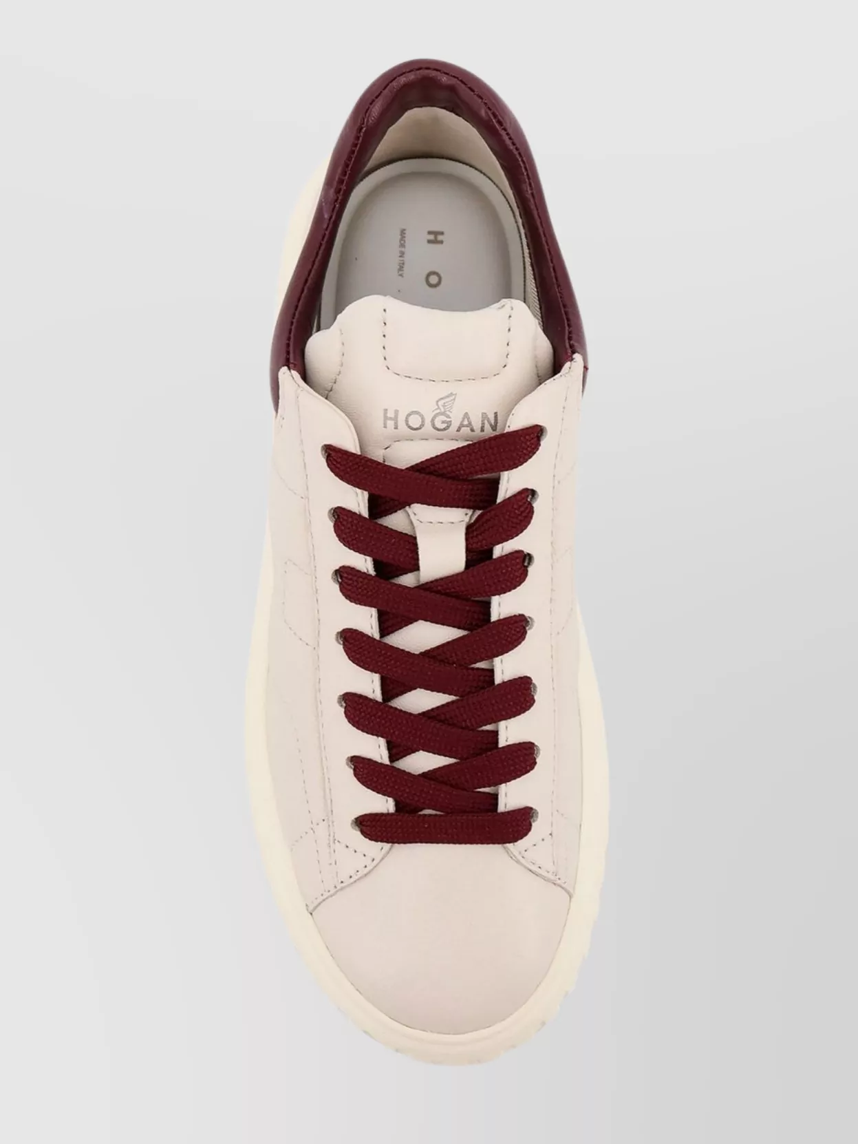 Hogan Low-top Sneakers With Rubber Sole And Platform