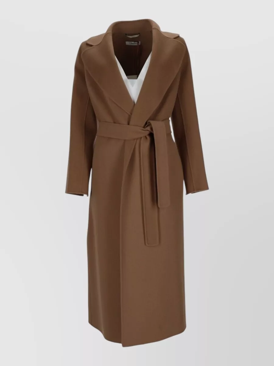 S Max Mara wool wrap coat