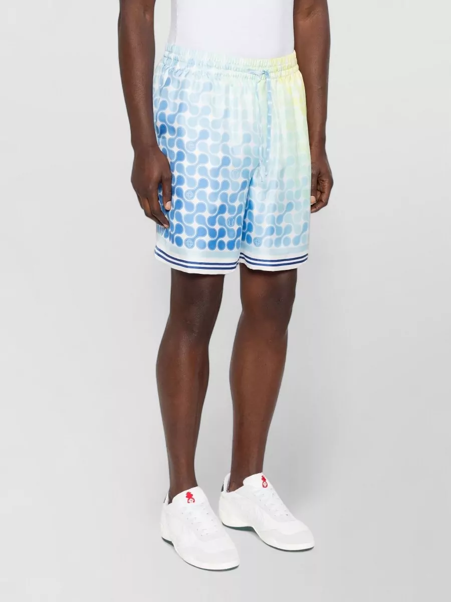 Casablanca Silk Deck Shorts