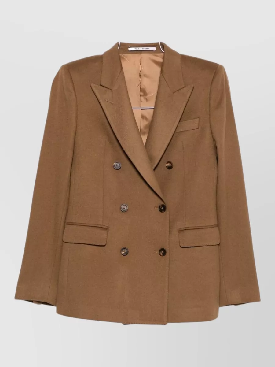 Tagliatore Cashmere double-breasted suit jacket