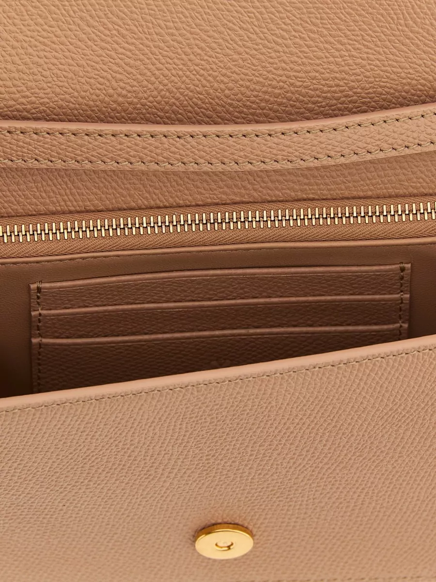 Valentino Garavani Vlogo Signature Leather Shoulder Bag