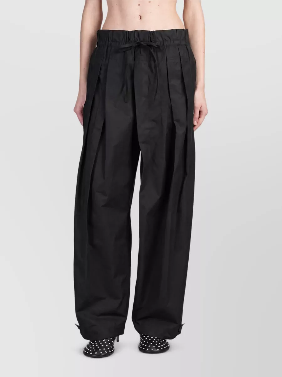 Jil Sander cotton wide-leg trousers