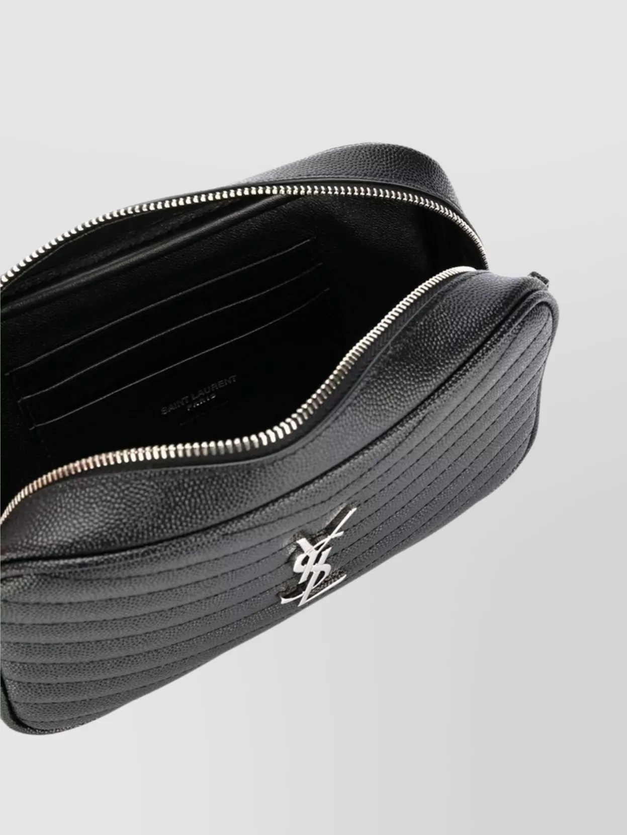 Saint Laurent Cross-Body Bags With Chain Strap And Chevron Pattern