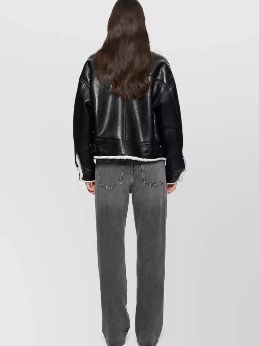 Stand Studio Faux Leather Jacket