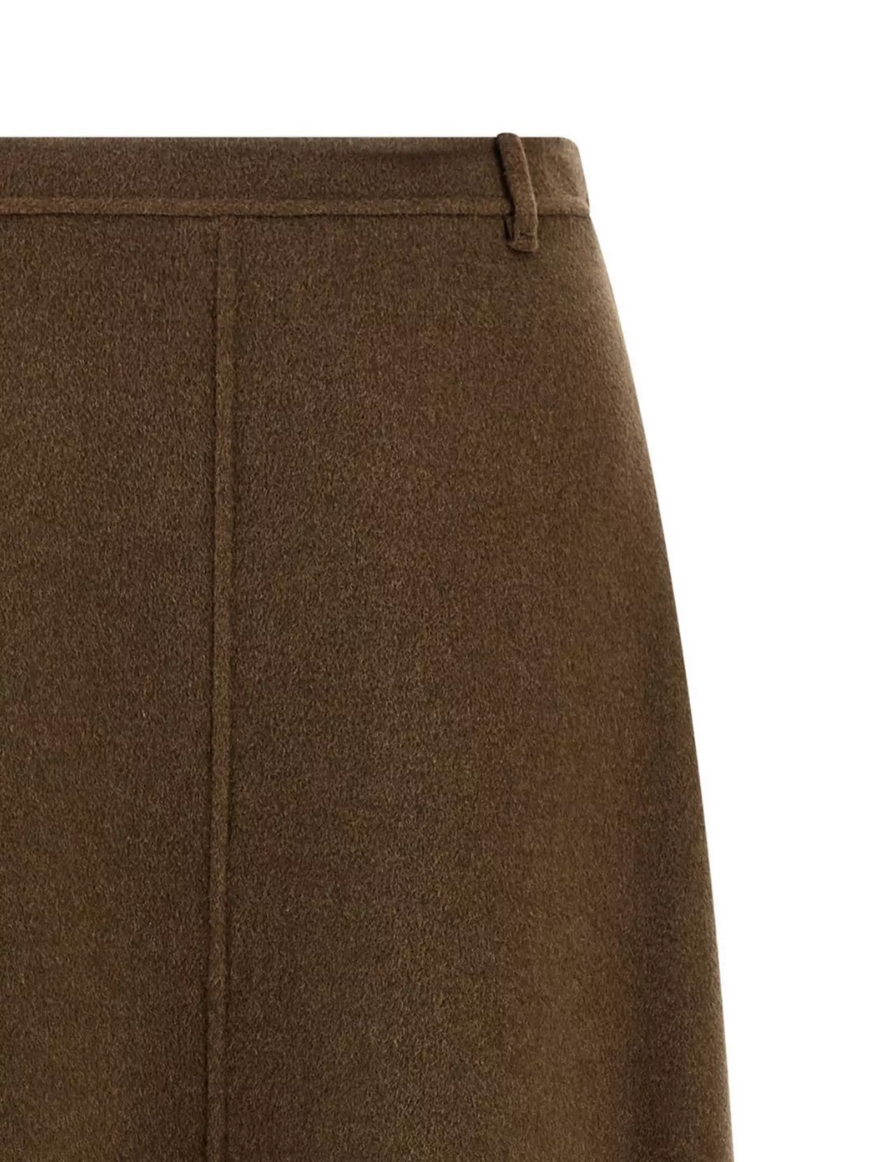 S Max Mara A-Line Skirt Featuring Belt Loops