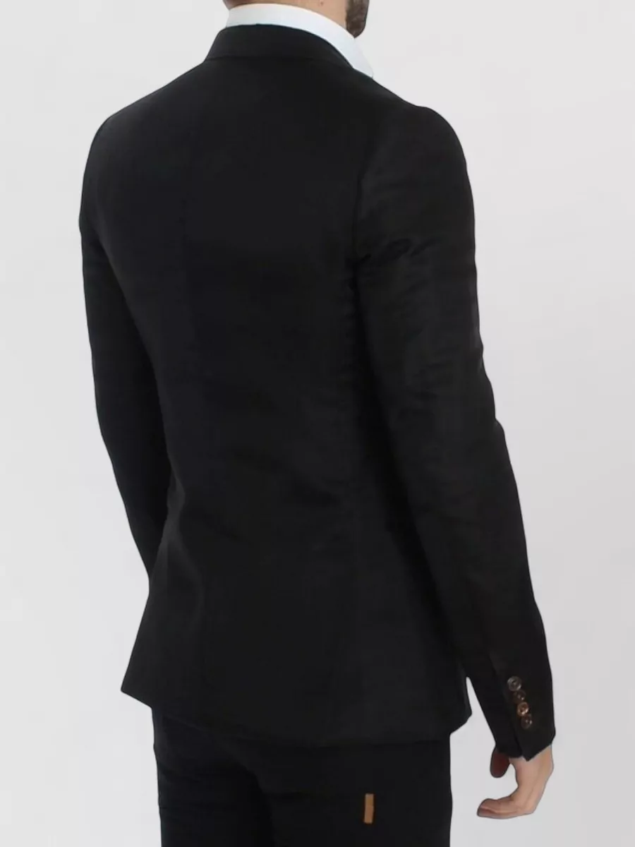 Dolce&Gabbana Silk Slim-Fit Blazer