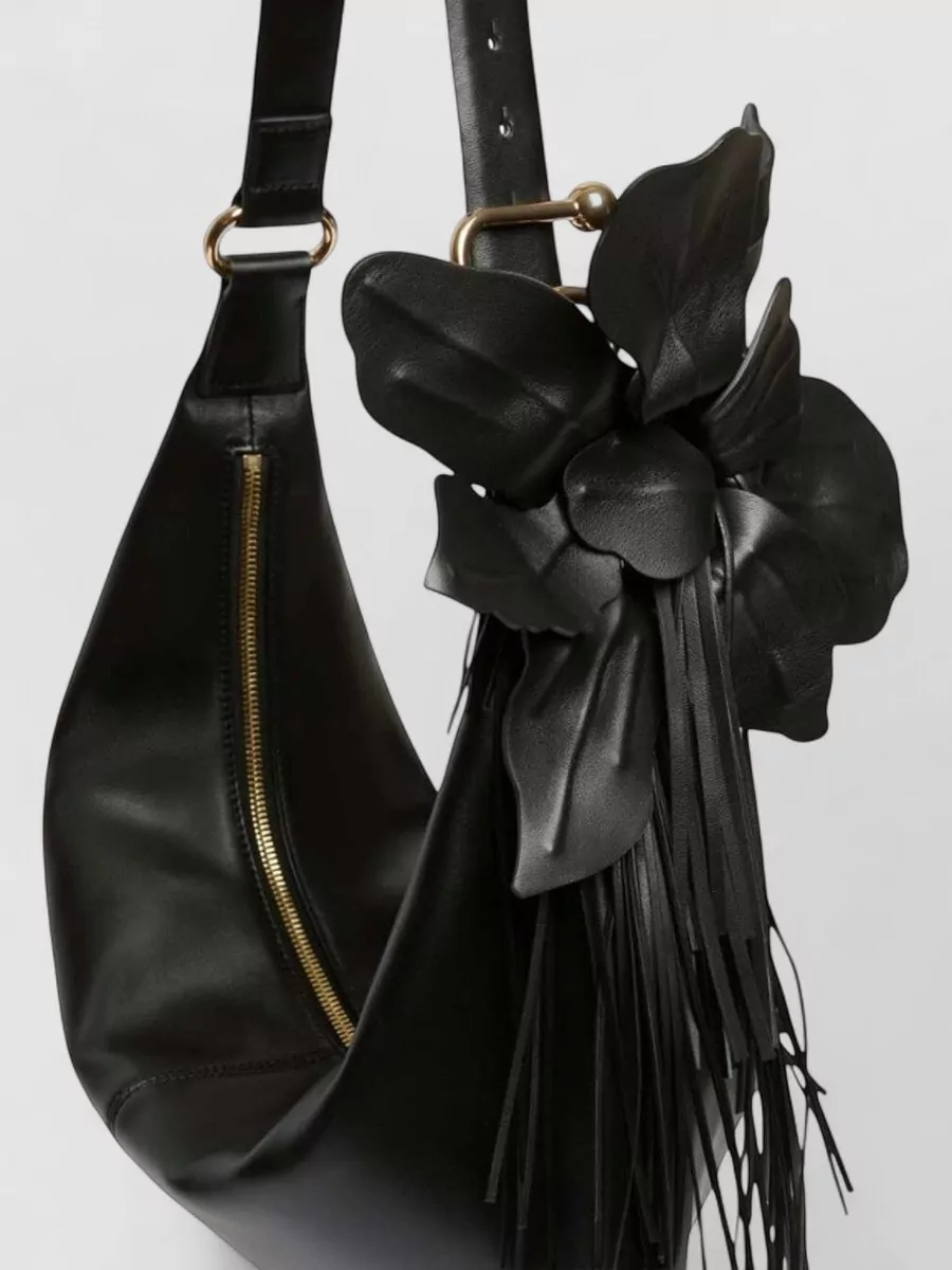 Sportmax Leather Hobo Shoulder Bag