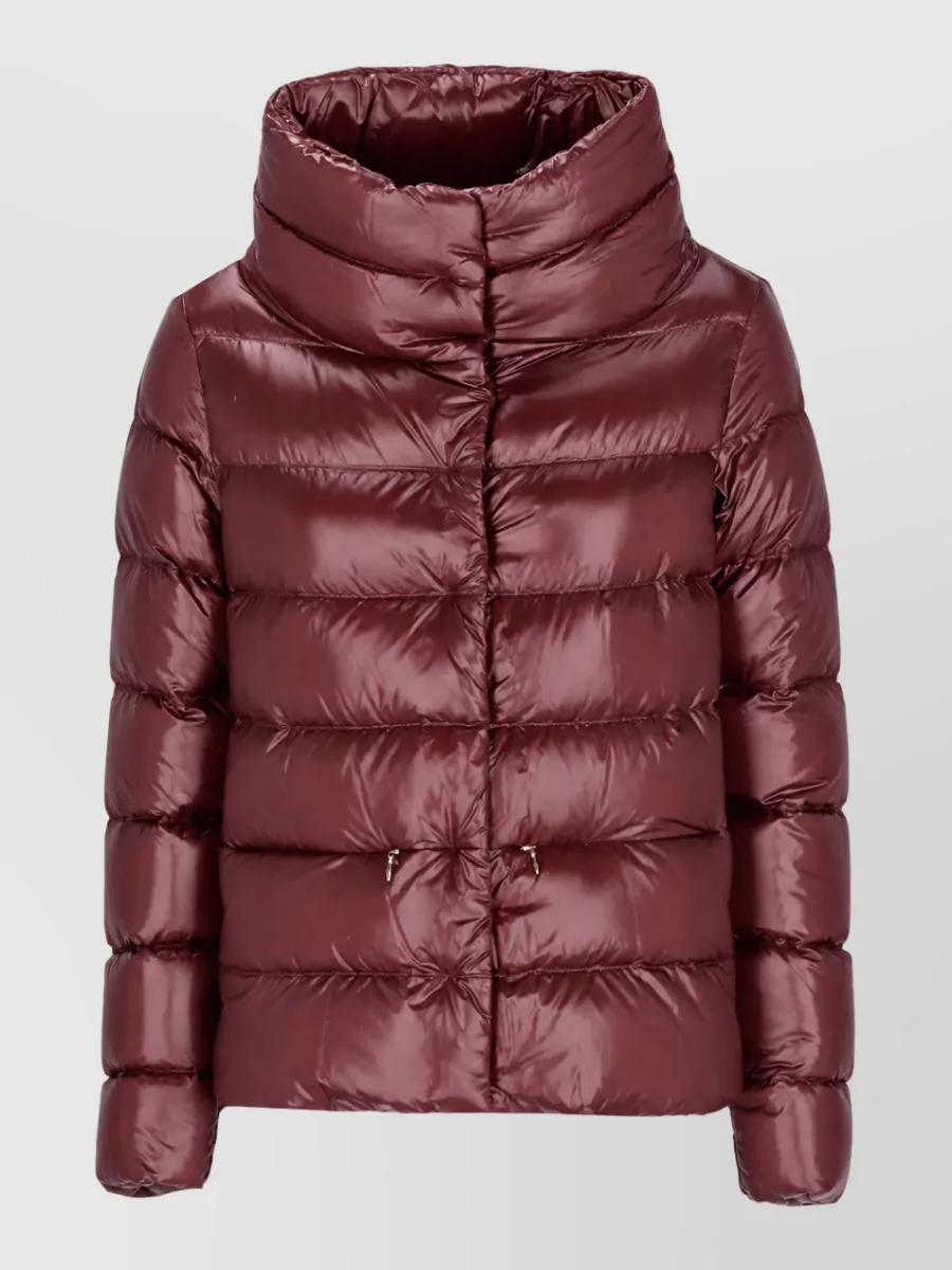 Herno quilted down short jacket