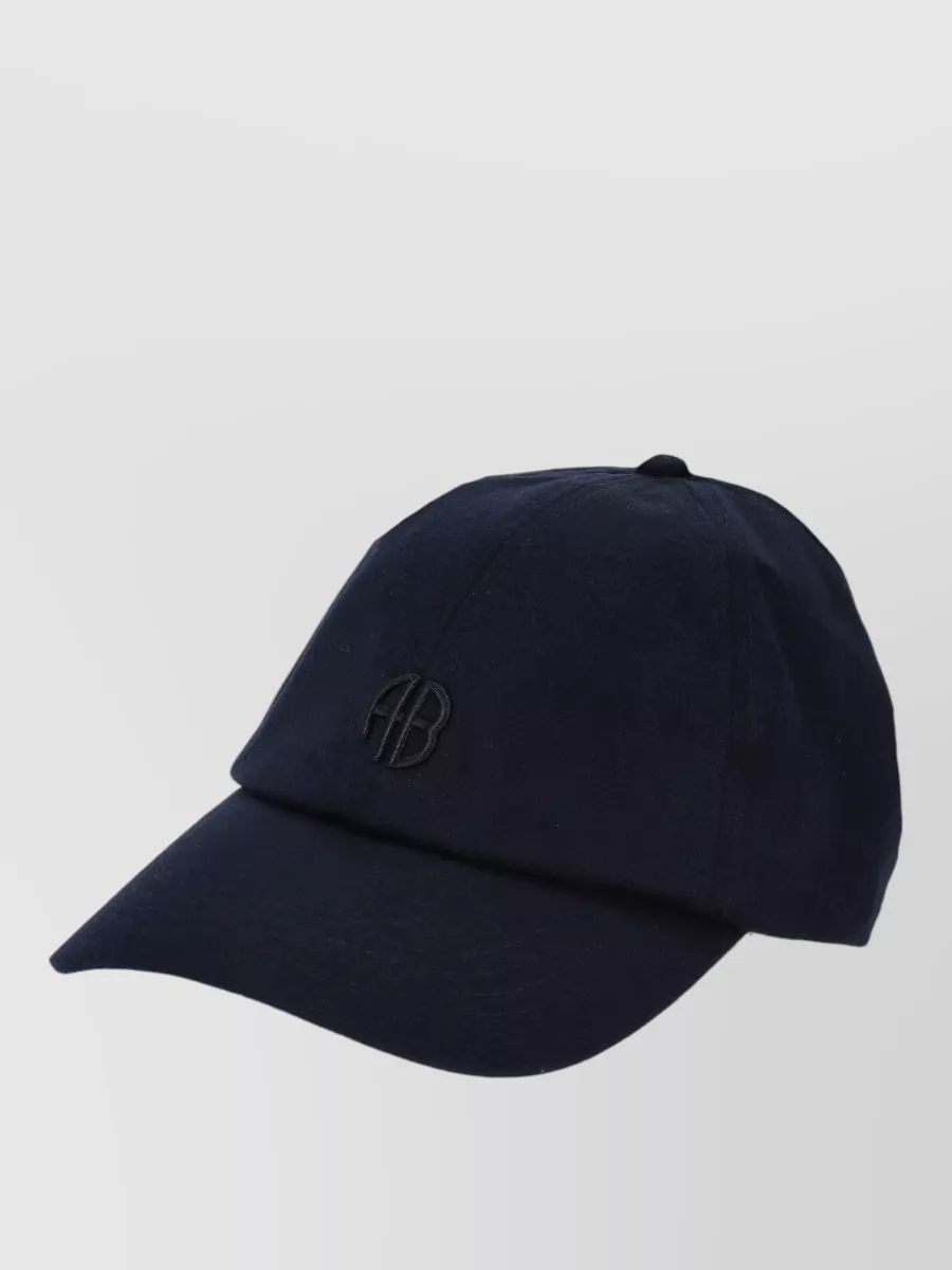 Anine Bing Wool Baseball Cap