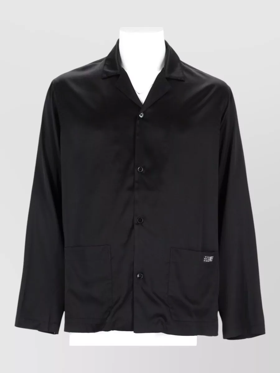 Mm6 Maison Margiela silk shirt jacket